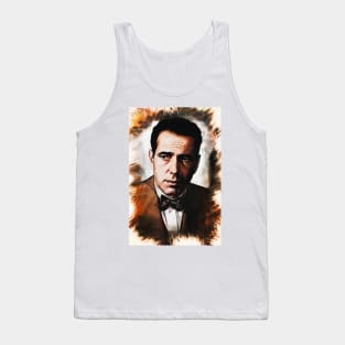 Humphrey Bogart portrait Tank Top